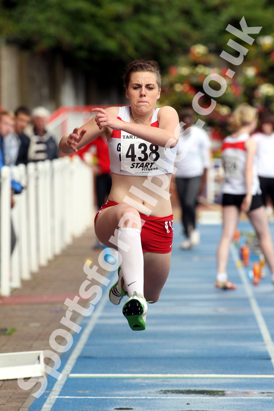 Carla McMullen (Gateshead Harriers), Junior Women Triple Jump, Gateshead Tartan Games